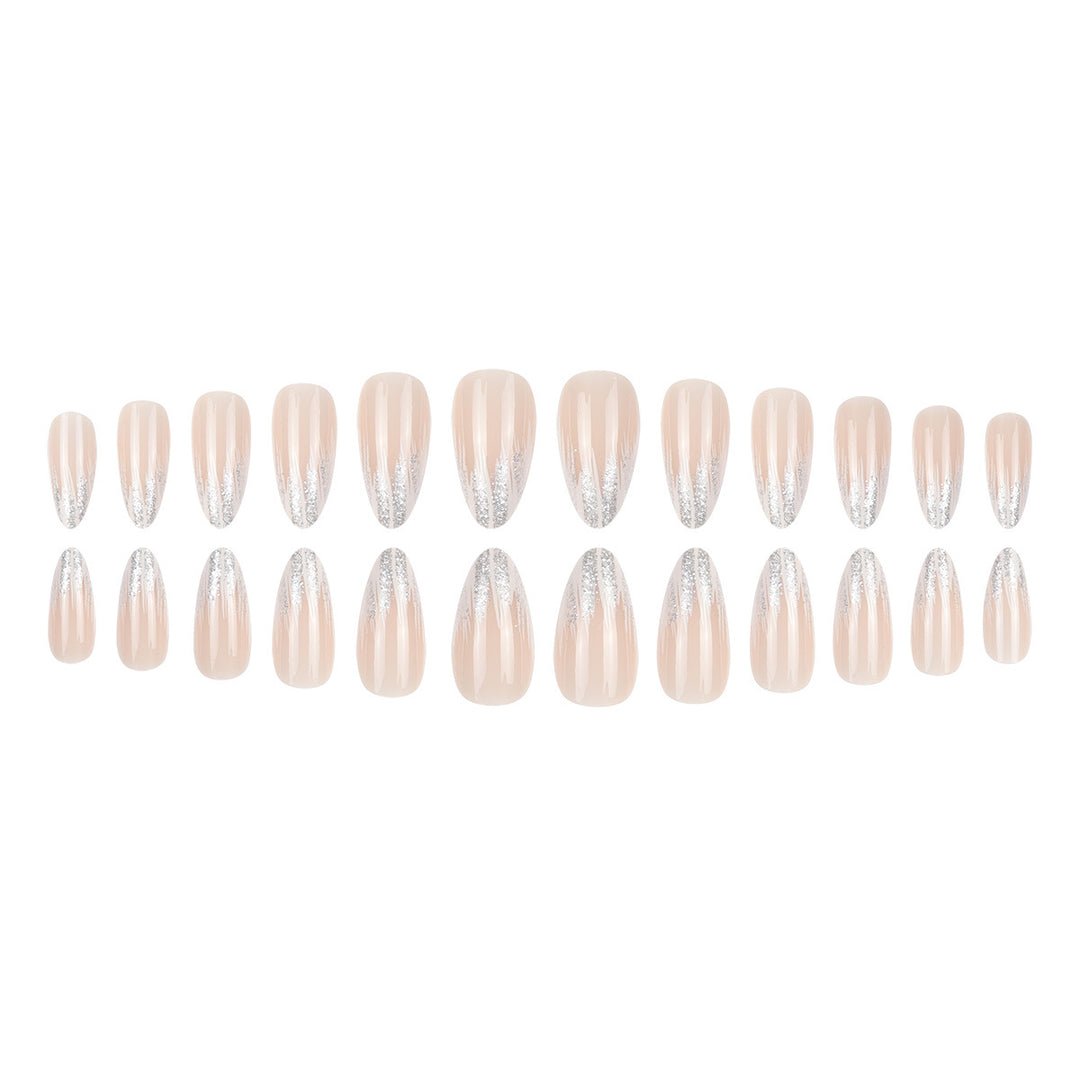 Stylish Glitter Gradient Nail Art Extensions Stornfield