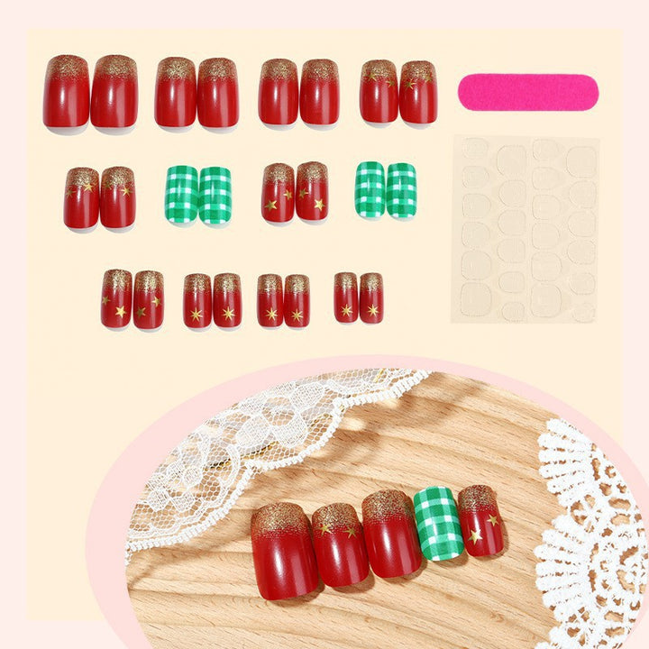 Artificial nail tips with ombre design Stornfield
