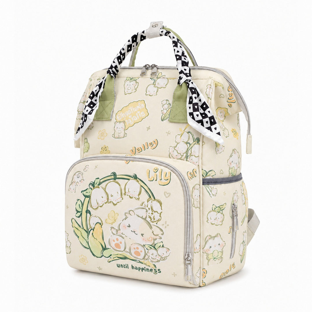 Portable Illustrated Backpack Stornfield