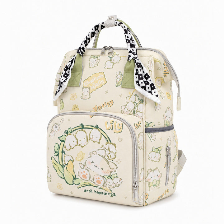 Portable Illustrated Backpack Stornfield