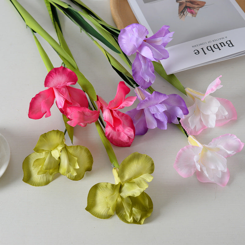 Elegant Artificial Orchid Stem Decoration