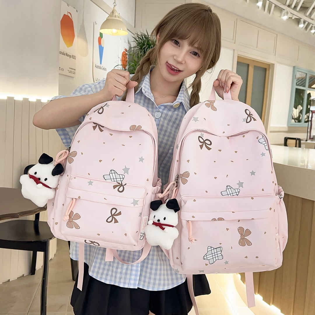 Fun-Themed Cartoon Print Backpack Stornfield