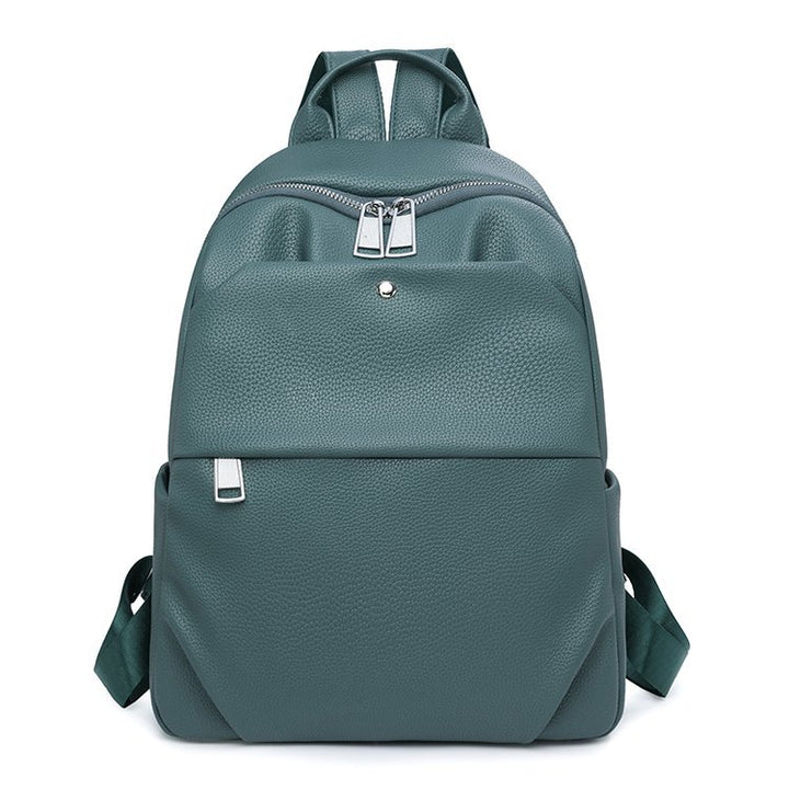 Premium Leather Laptop Backpack Stornfield