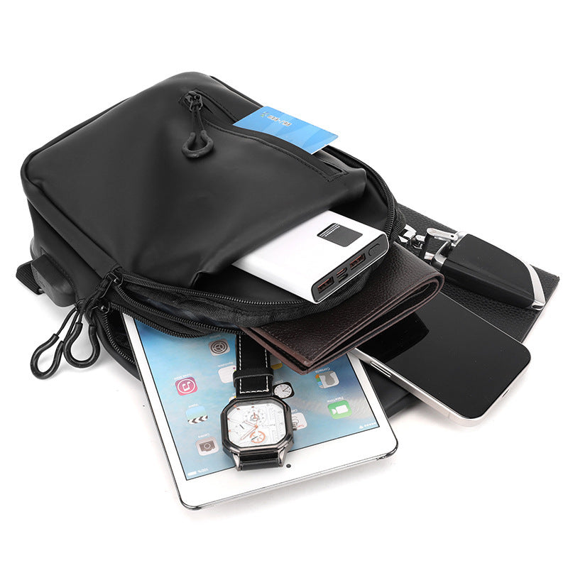 Unisex Sling Backpack with versatile compartments and adjustable carrying system Stornfield