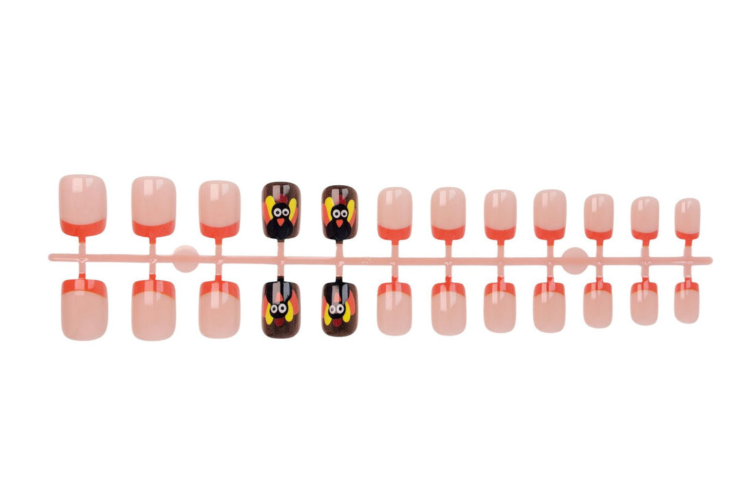 Artificial Nail Set with Festive Designs Stornfield