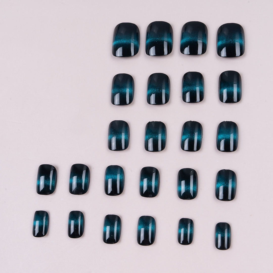 Artistic Gradient Press-On Nails