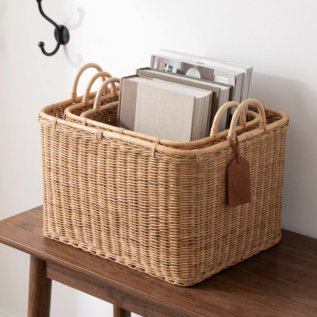 Handwoven Multi-Purpose Storage Basket Stornfield