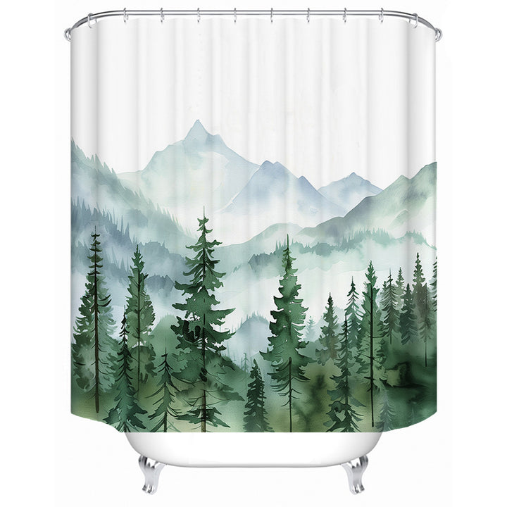 Artistic Shower Curtain Stornfield