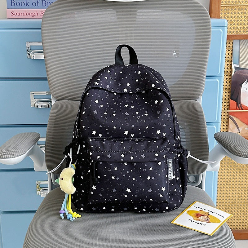 Fun Star-Patterned Backpack Stornfield