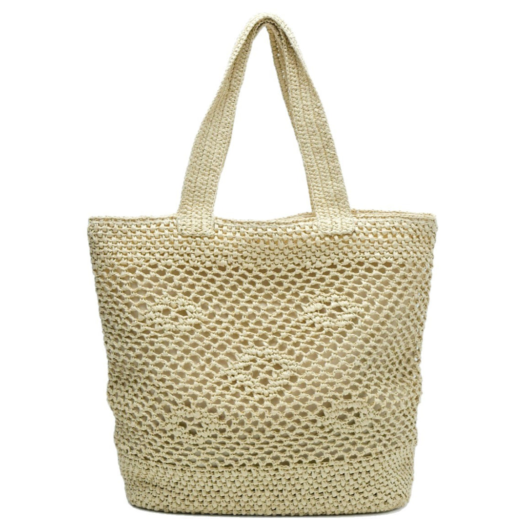 Handwoven tote bag with modern patterns Stornfield