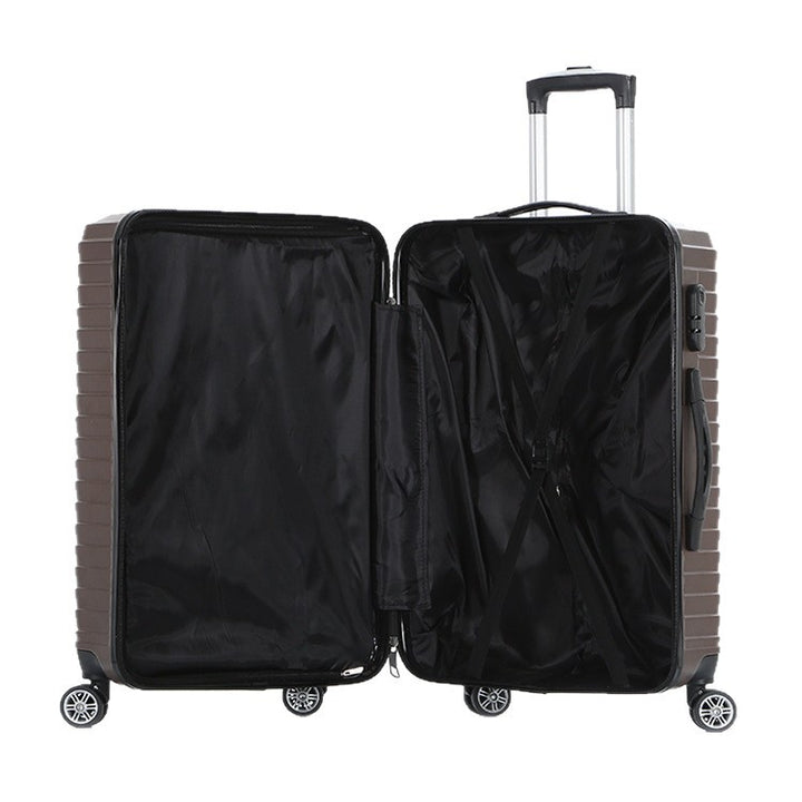 Unisex Chevron Patterned Hard Shell Travel Suitcase Stornfield