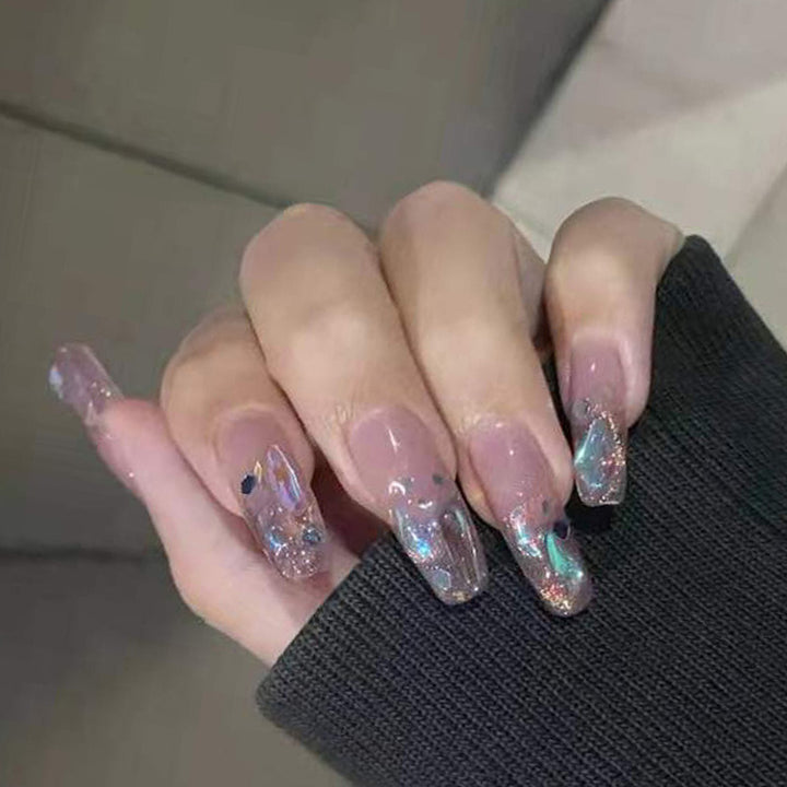 Premium Glitter Gel Press-On Nails Stornfield