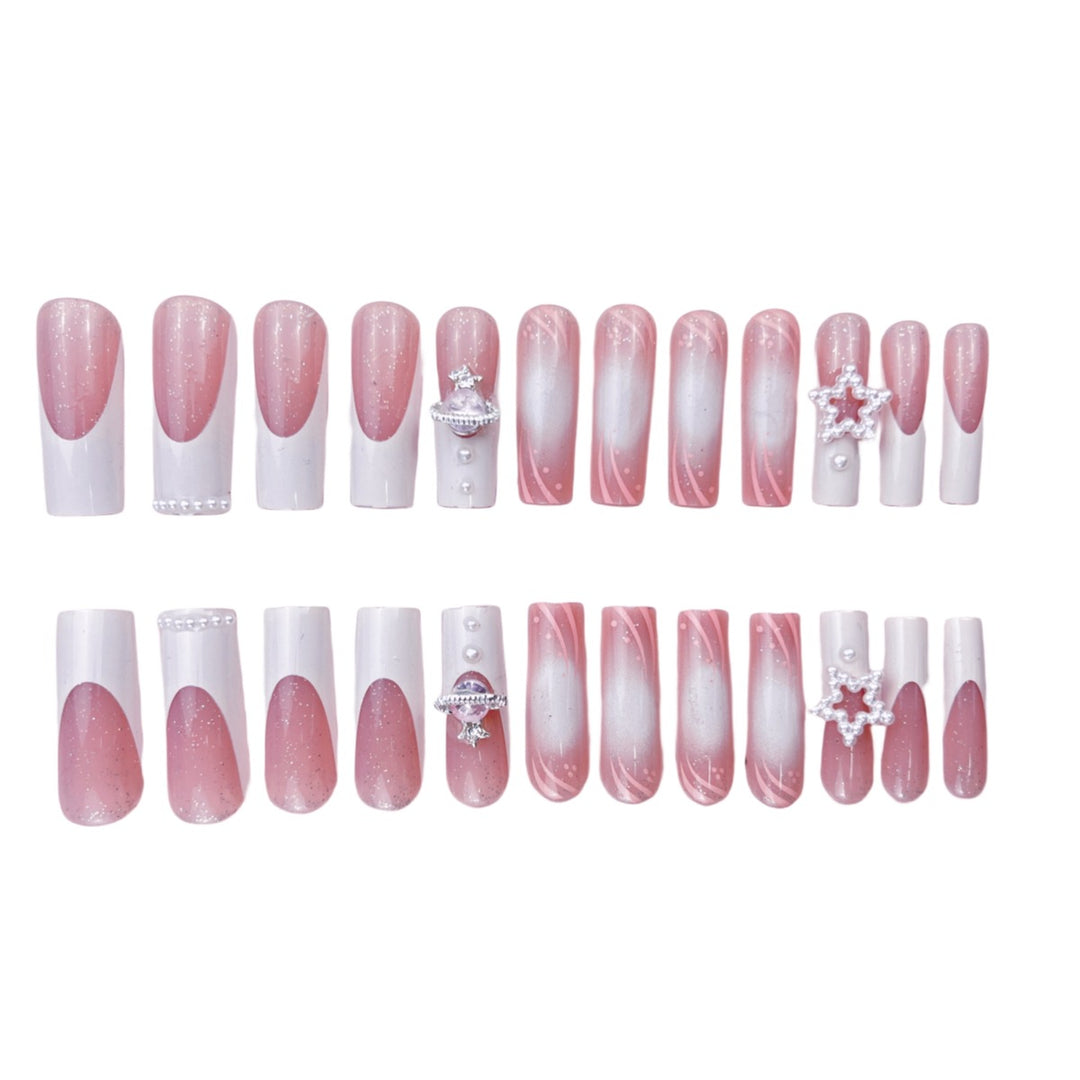Glamorous Decorative Press-On Nail Art Stornfield