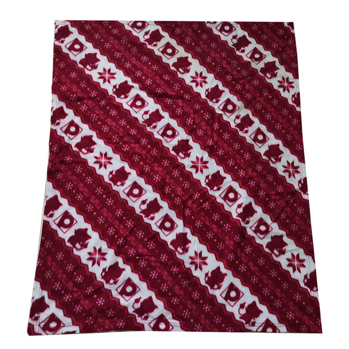 Women's Fleece Blanket with beautiful Christmas design Stornfield