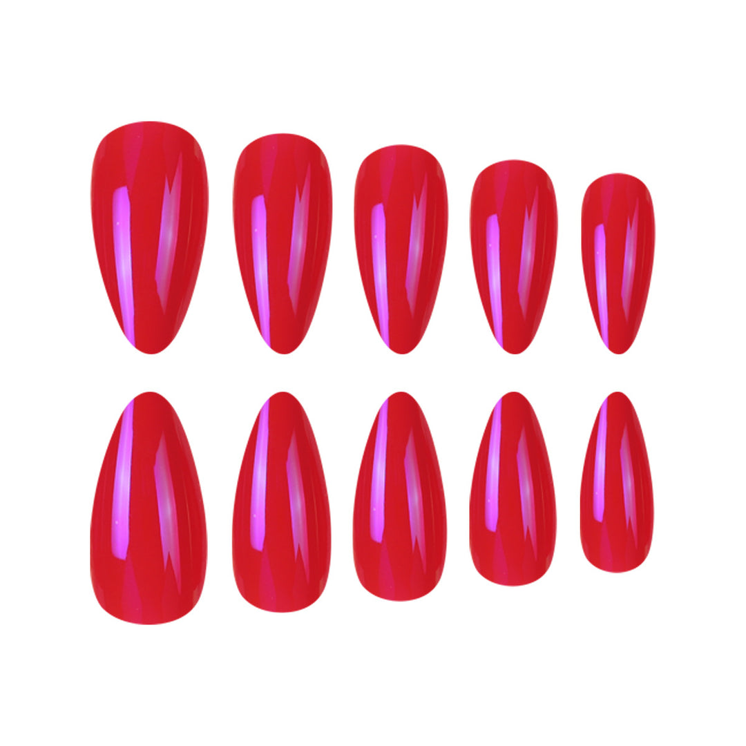 Glossy Stiletto Press-On Nails Stornfield