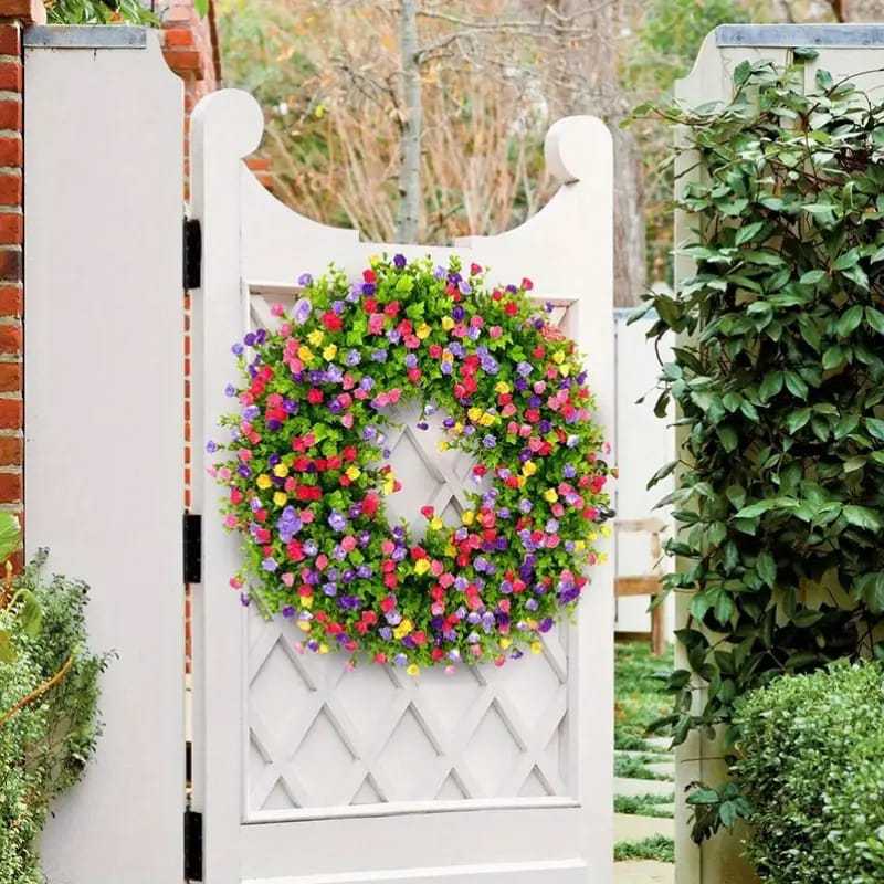 Decorative Floral Wreath