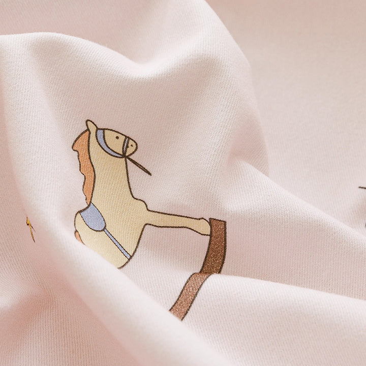 Toddler Fitted Bed Sheet and Pillowcase Set