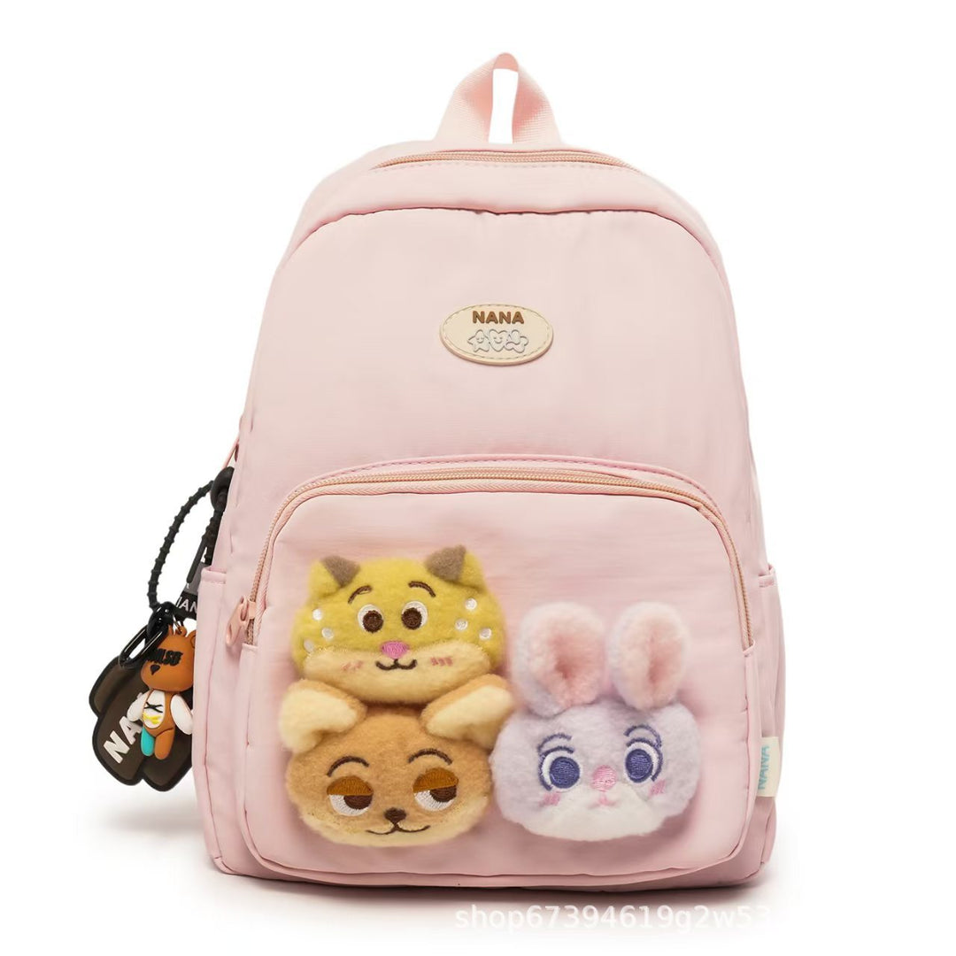 Plush Character-Themed Backpack Stornfield