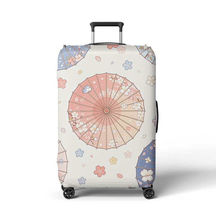 Women's suitcase cover with playful space design Stornfield