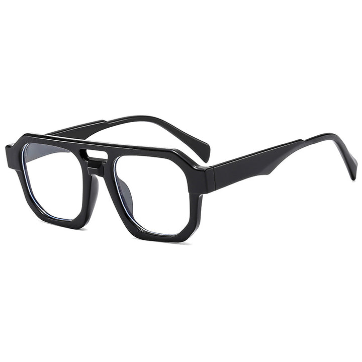 Women’s exclusive polygonal sunglasses with luxurious tortoiseshell pattern Stornfield