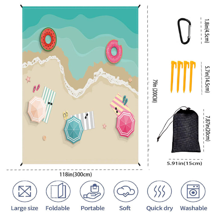 Large Outdoor Multi-Functional Picnic Blanket Stornfield