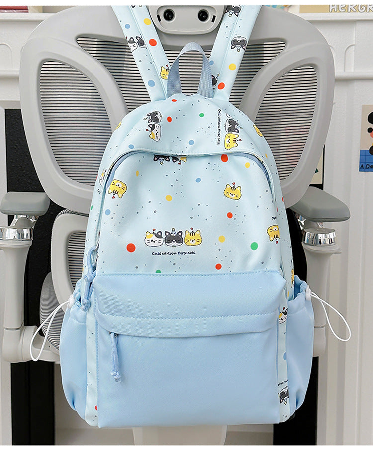 Backpack with Cute Cartoon Design and Practical Compartments Stornfield