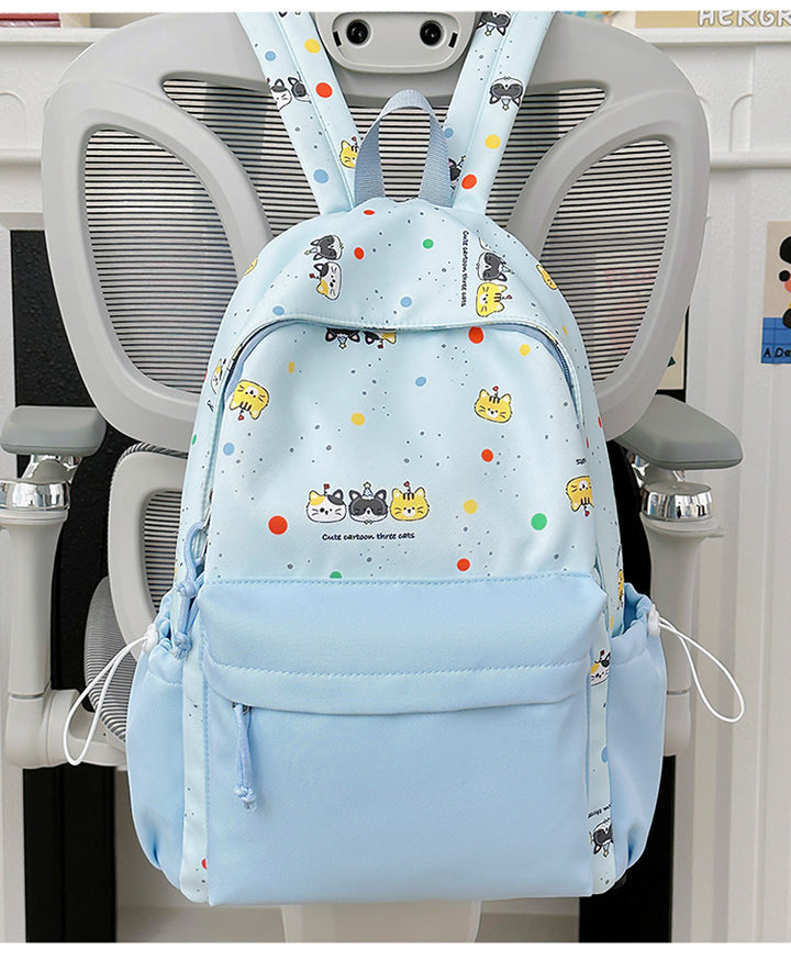 Backpack with Cute Cartoon Design and Practical Compartments Stornfield