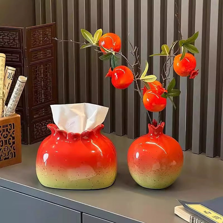 Artistic Ceramic Vase Set for Home Decor