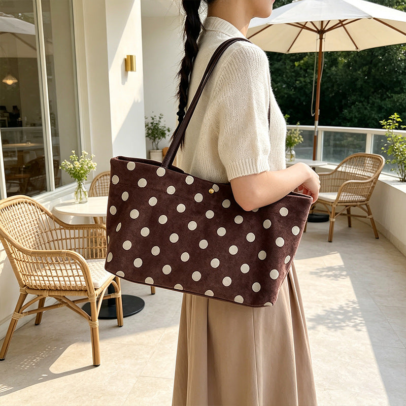 Suede Shoulder Tote Bag Stornfield