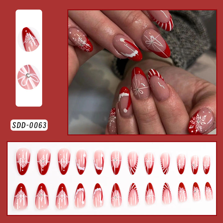 Artistic Press-On Nail Set Stornfield