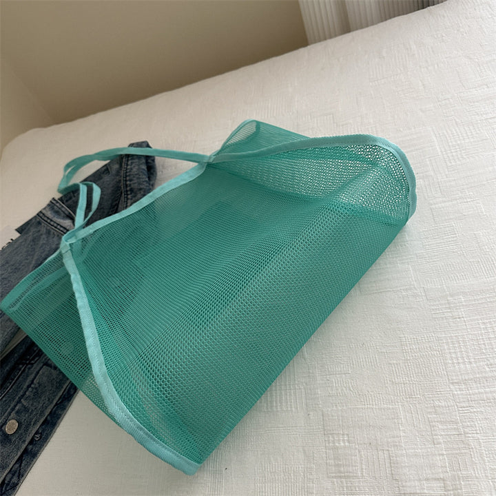 Spacious Mesh Beach Tote