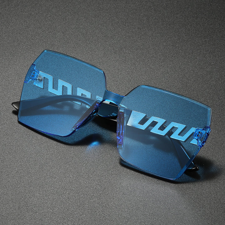 Stylish Geometric Shield Sunglasses Stornfield