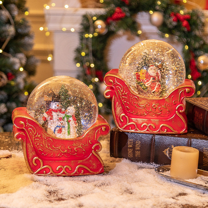 Musical Christmas Snow Globe