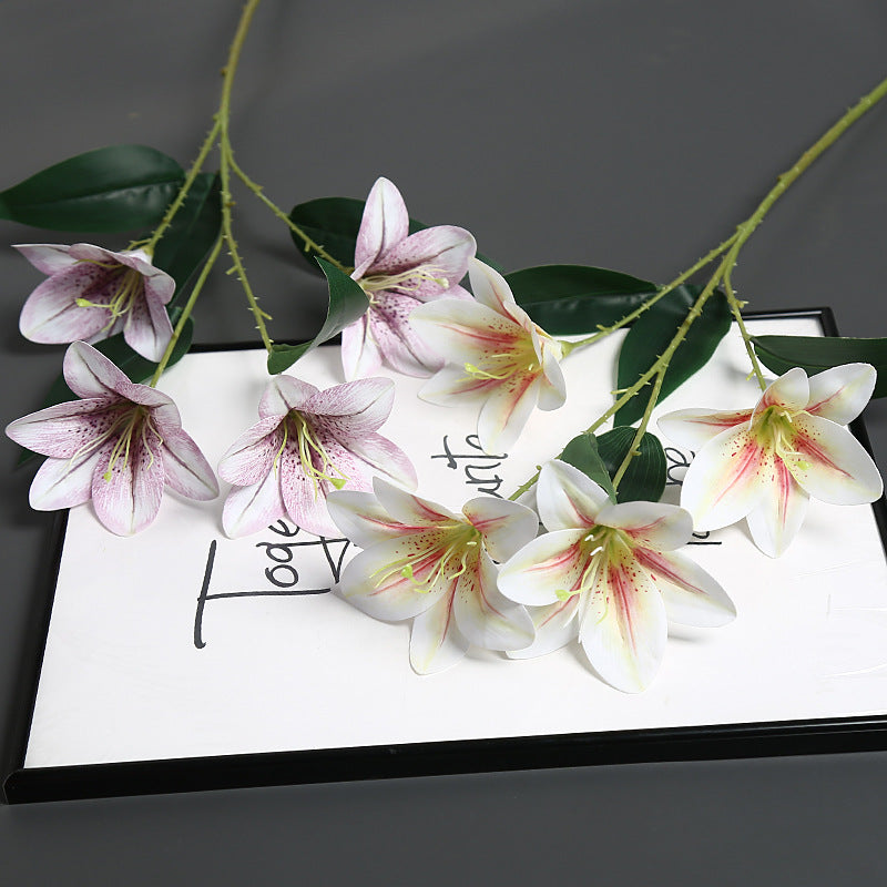 Realistic Synthetic Lily Stem