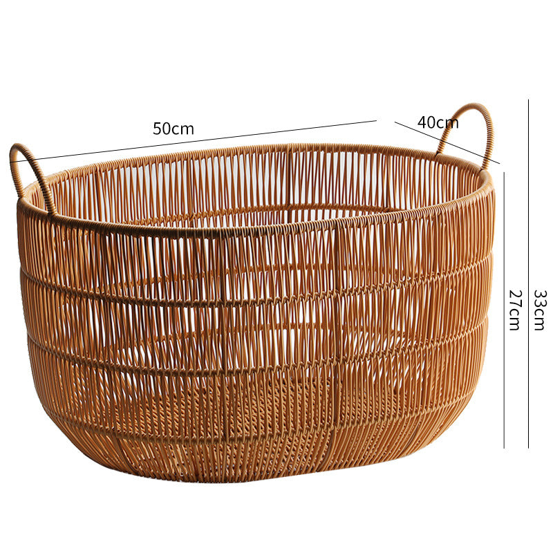Large Handwoven Storage Basket Stornfield