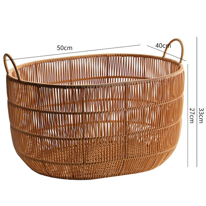 Large Handwoven Storage Basket Stornfield