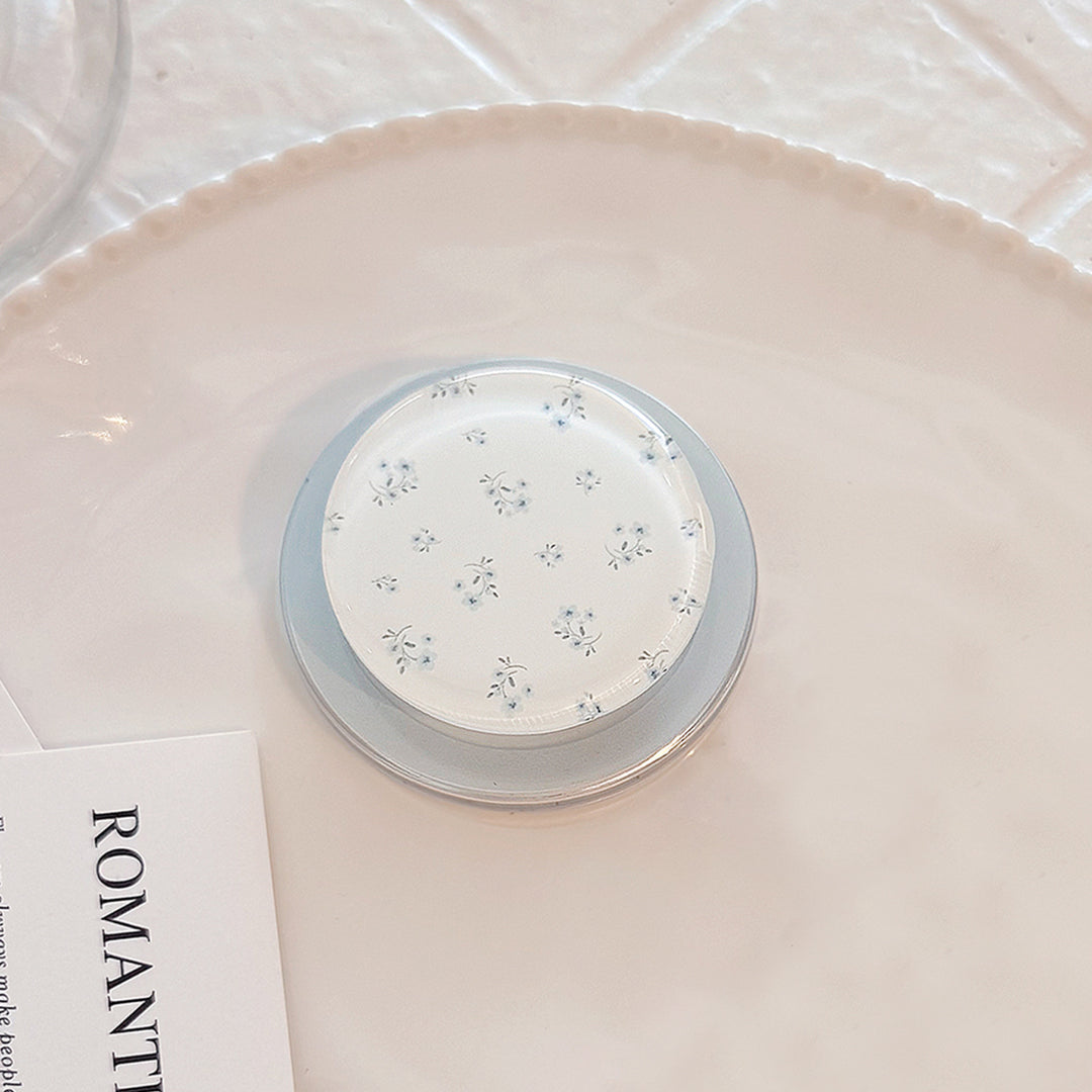 Elegant and functional coaster with floral design Stornfield