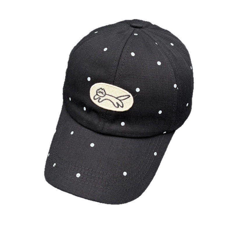 Women's Polka Dot Embroidered Baseball Cap Stornfield