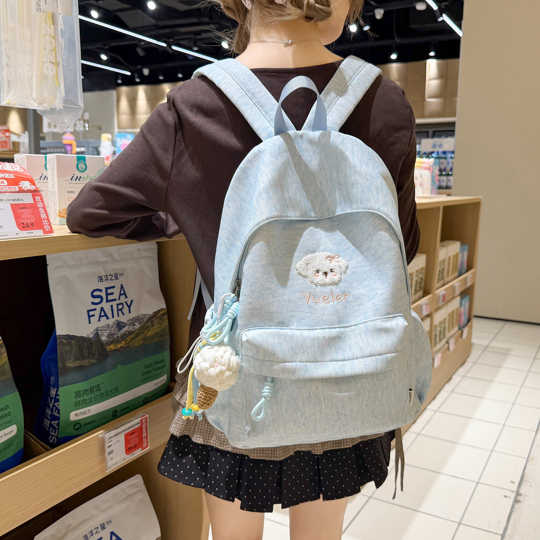 Embroidered Character Backpack Stornfield