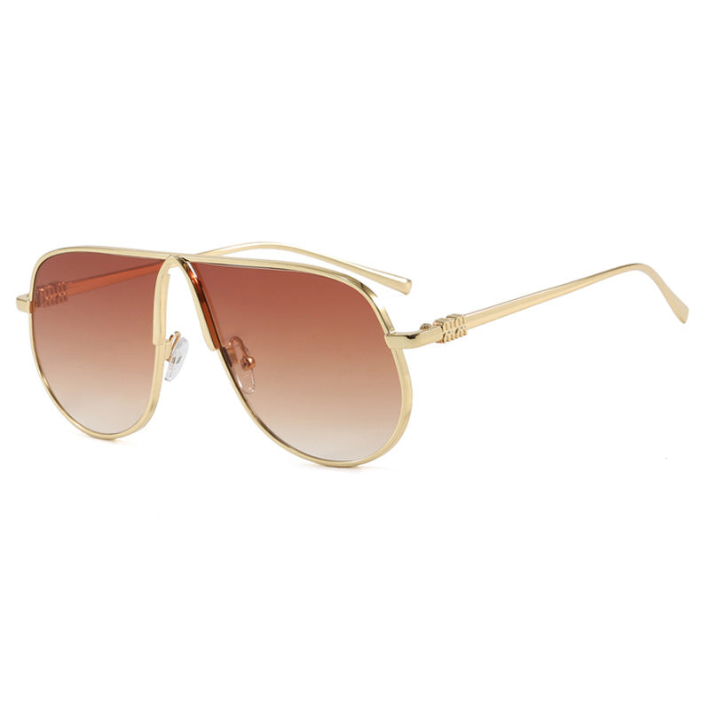 Women's pilot sunglasses with high-quality metal frame and polarized lenses Stornfield