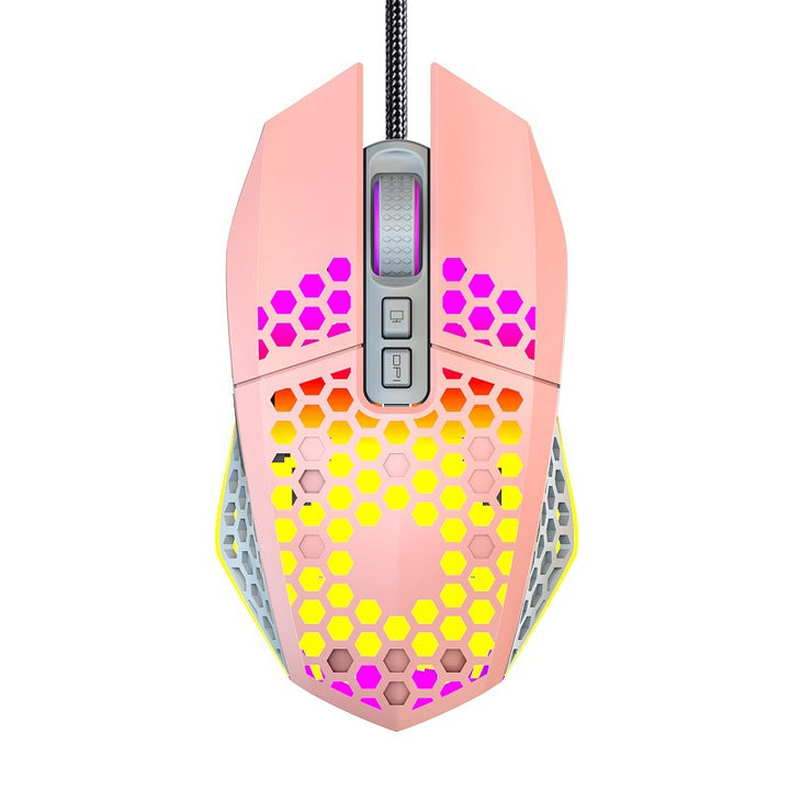 Gaming mouse with RGB lighting and ergonomic design Stornfield