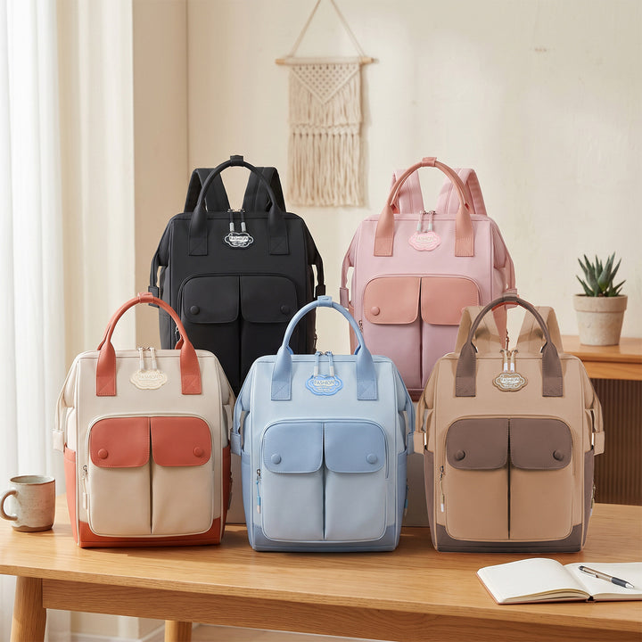 Multi-Pocket Stylish Diaper Backpack Stornfield