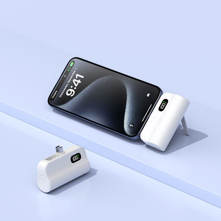 Compact Dual Charge Power Bank with Digital Display Stornfield