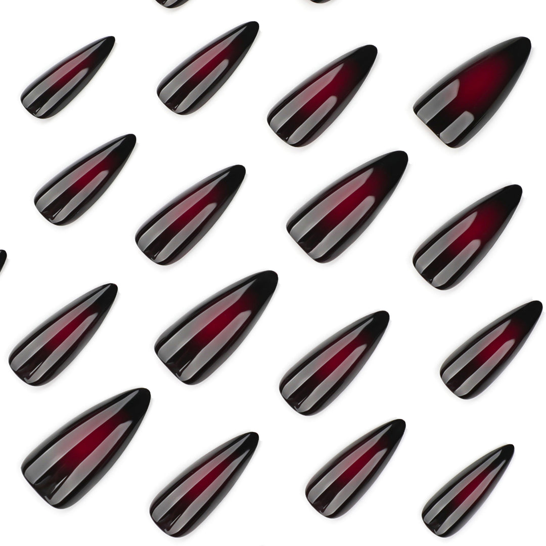Artful stiletto nails with ombre effect Stornfield