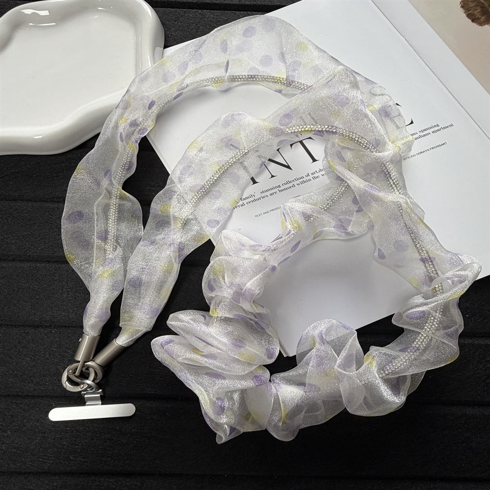 Decorative Crystal-Accented Eyewear Lanyard Stornfield