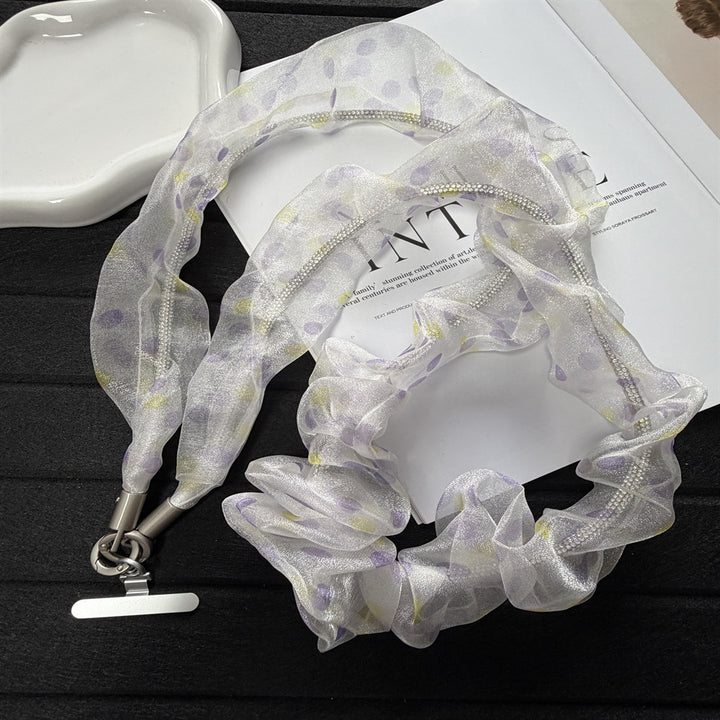 Decorative Crystal-Accented Eyewear Lanyard Stornfield
