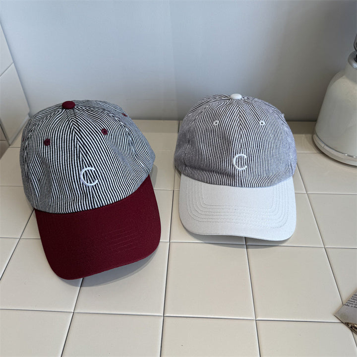 Men's Classic Striped Baseball Cap Stornfield