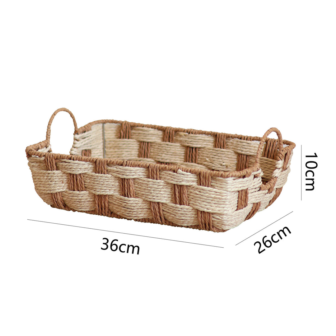 Storage basket made of woven material Stornfield