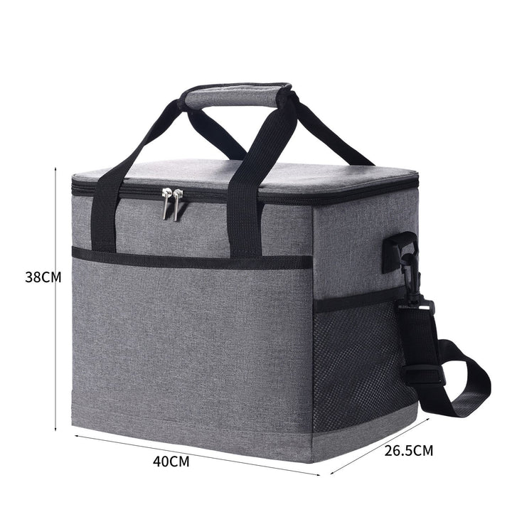 Unisex cooler bag with additional insulation compartment and practical carrying handle Stornfield
