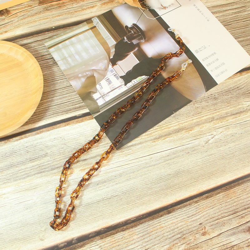 Fashionable Glasses Holder Chain Made of Acrylic Stornfield